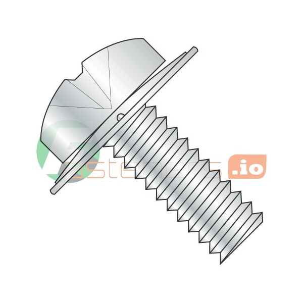 Newport Fasteners M4-0.70 x 8 mm Phillips Pan Machine Screw, Zinc Plated Steel, 10000 PK 359152 - main
